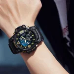 LED Light Alarm Clock Dual Time Display Watch - Image 5